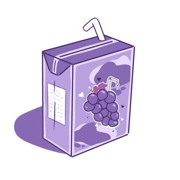 grapes in a Box for stiker