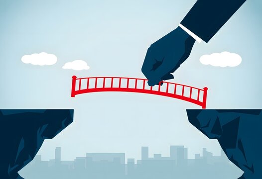 Building Bridges Concept
