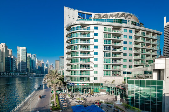 Dubai, UAE &ndash; october 04, 2025: DAMAC Waves Towers