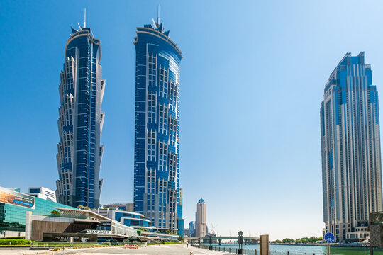 Dubai, UAE &ndash; october 05, 2025: JW Marriott Marquis, Noora Tower