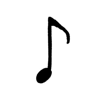 音符の手描きアイコン