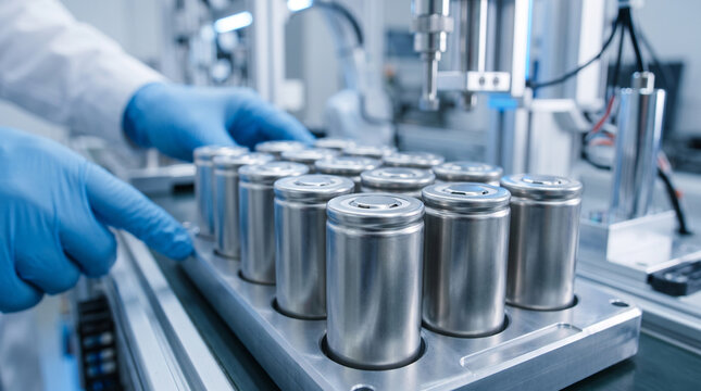 Lithium ion battery cell production manufacturing process industrial technology assembly line automation factory expert focused professional