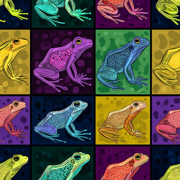 Frog Pop Art