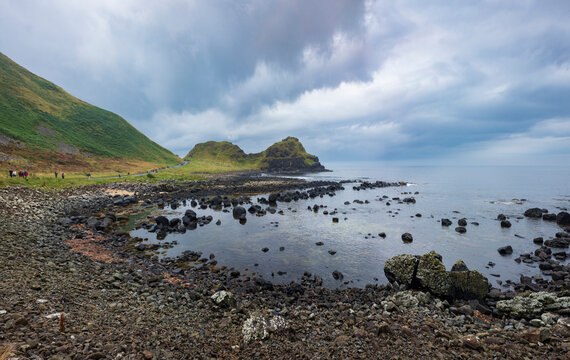 Exploring the Giant's Causeway in Northern Ireland