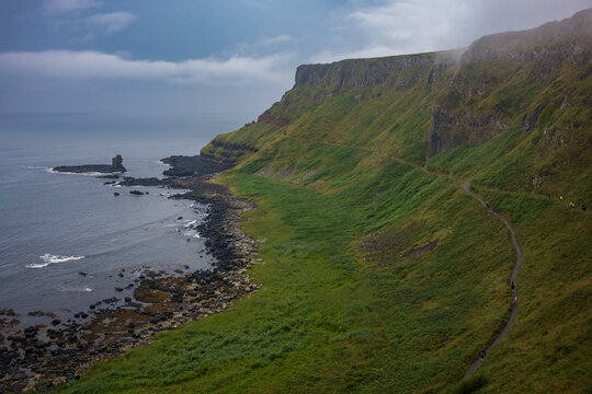 Exploring the Giant's Causeway in Northern Ireland