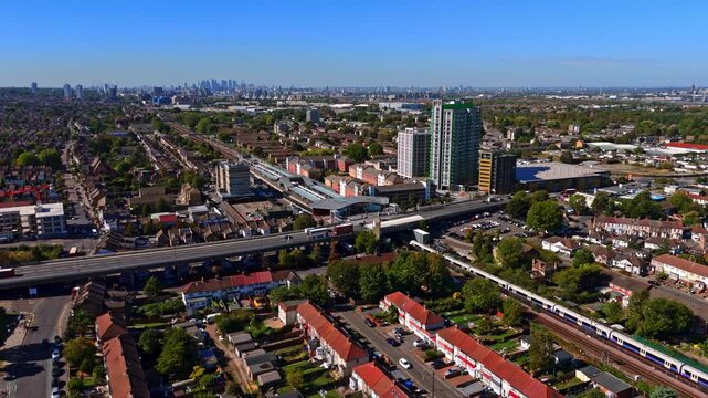 Aerial View of Abbey Wood