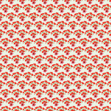 Floral Pattern for Wall and Fabric Design Vector