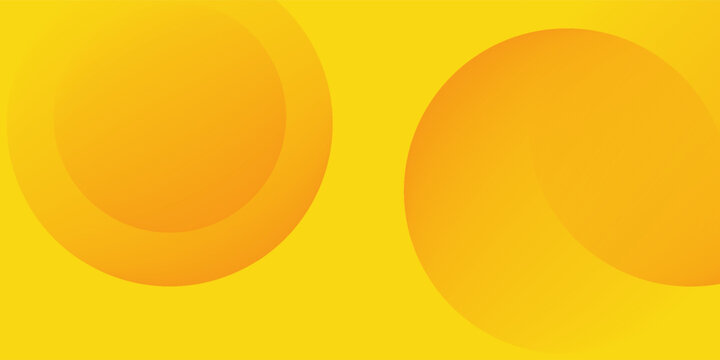 Abstract Sunny Orange and Yellow Circles Background. Suit for banner, web, poster, pamflet, brochure and presentation