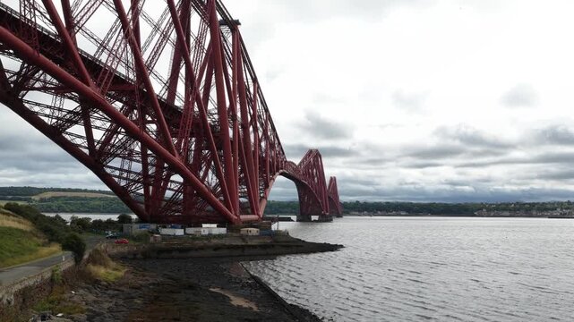 Forth bridge a famous scottish landmark