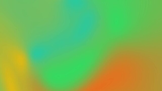 Gradient green blue yellow orange abstract texture suitable for web designs, social media banners, digital art, backgrounds, presentations.