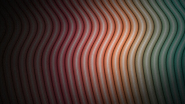 Abstract background with wavy vertical lines and gradient colors
