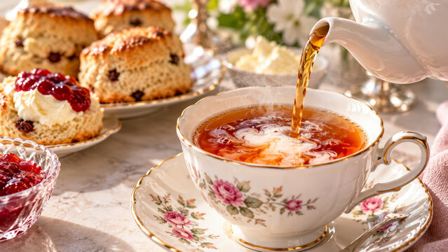 English Tea Service Images – Browse 11,499 Stock Photos, Vectors, and Video
