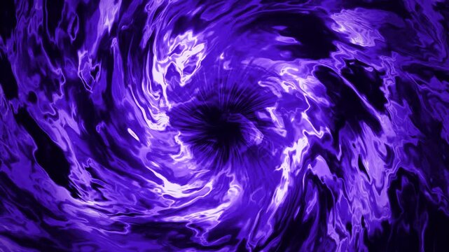 Abstract swirling vortex of purple energy and light with a dark center, representing a cosmic phenomenon or portal