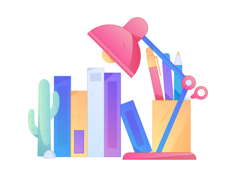 Character reading quietly vector concept operation hand drawn illustration
