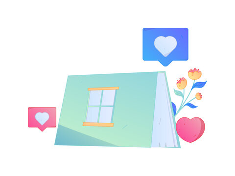 Character reading quietly vector concept operation hand drawn illustration

