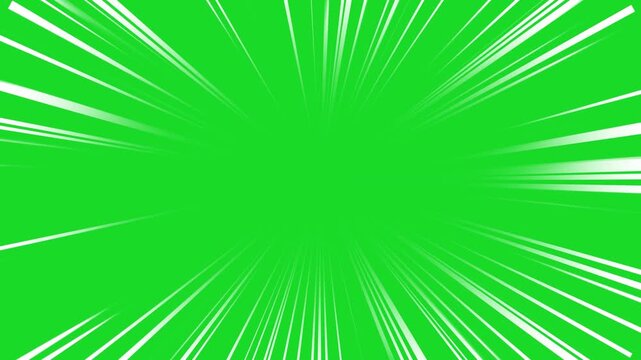 Abstract Manga Speed Lines zoom anime speed lines overlay animation. Anime speed line background animation Overlay Video, Cartoon fast zoom speed lines animation alpha channel transparent background