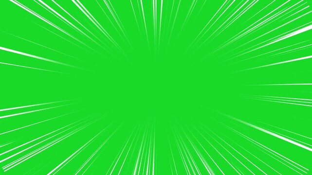 Abstract Manga Speed Lines zoom anime speed lines overlay animation. Anime speed line background animation Overlay Video, Cartoon fast zoom speed lines animation alpha channel transparent background