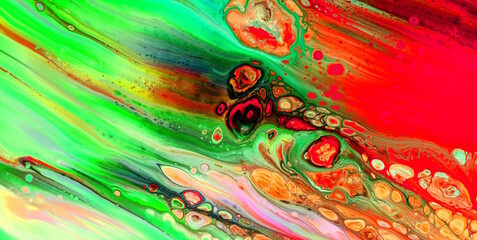 Artistic 2D Composition of Dye Clay Fabric Elements © Roman