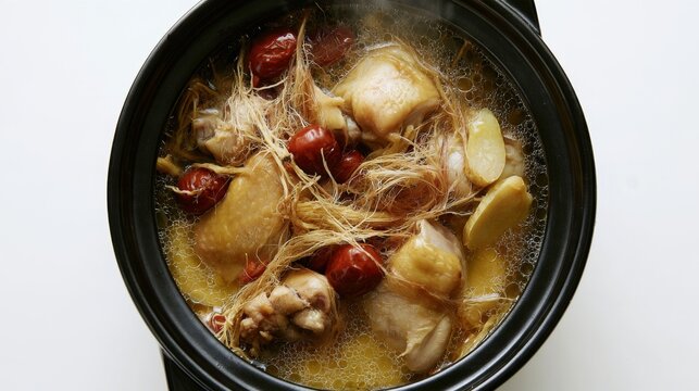Heyuan Five-finger Peach Soup, Healthy Hakka Herbal Soup