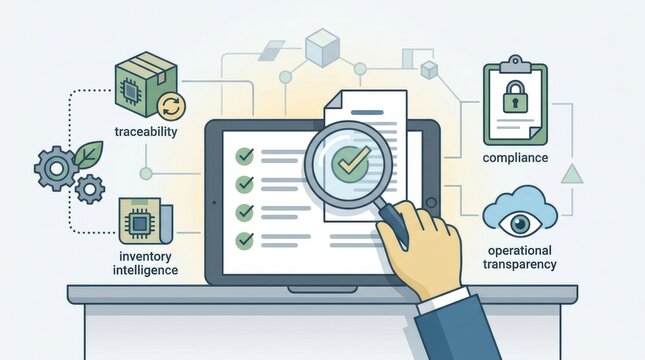 sustainable procurement material verification Supply chain management with compliance, traceability, and operational transparency.