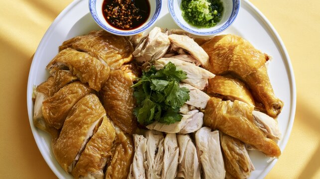Zhanjiang White Cut Chicken, Tender Cantonese Poached Chicken Specialty