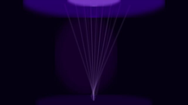 spotlight, purple, light, beams, rays, stage, lighting, ceiling, glow, illumination, vertical, darkness, black, violet, theater, concert, event, performance, dramatic, cinematic, atmosphere, ambient, 