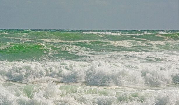 Stormy seas
