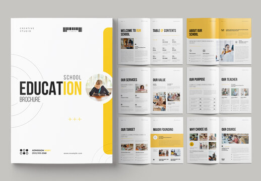 Education Brochure Template