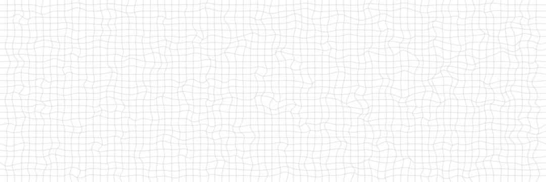 An abstract white background featuring curved lines and asymmetrical patterns.