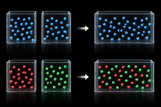 Gibbs Paradox Identical Particles Mixing Entropy