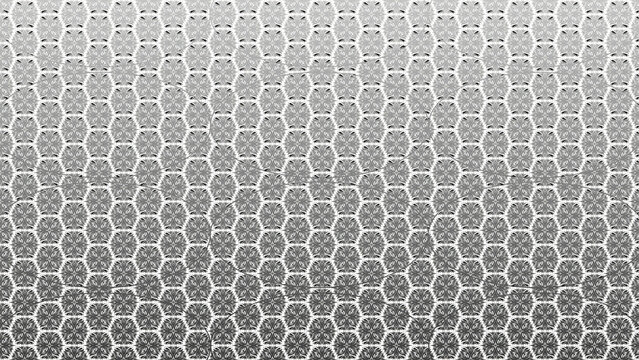 Monochrome hexagonal honeycomb pattern with a vertical gradient from light to dark gray