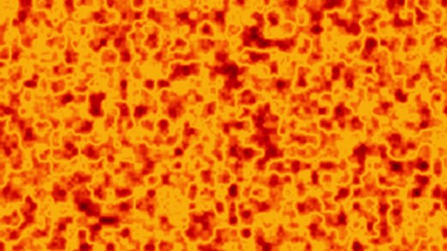 Abstract orange and yellow heat map noise texture background