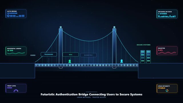 Crossing the Authentication Bridge in Secure Systems Animation