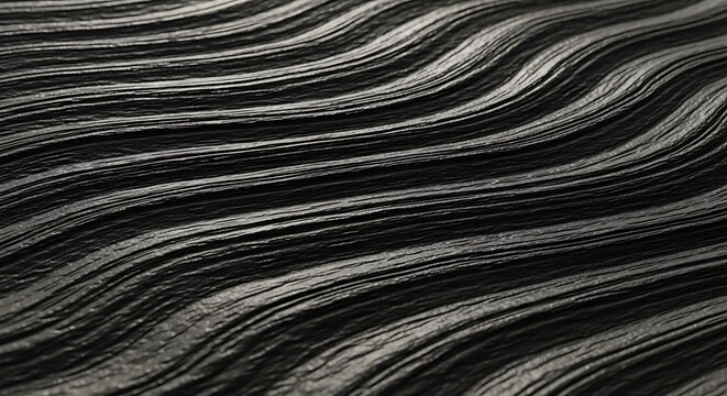 Dark wavy textured abstract background with parallel lines