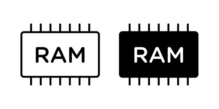 RAM memory icon