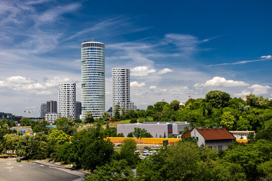 Skyline AFI Complex Skyline in Belgrade, Serbia