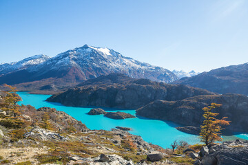 Fototapeta premium Autumn in Patagonia