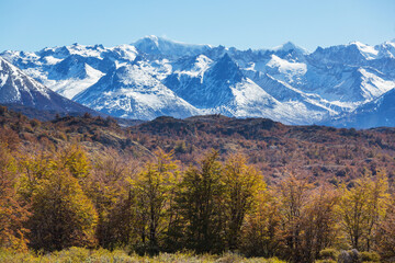 Obraz premium Autumn in mountains