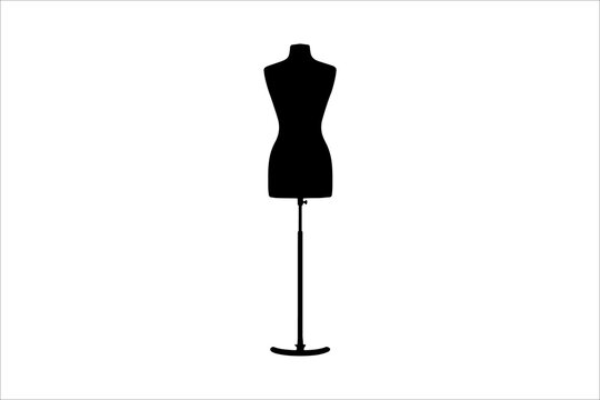 Mannequin torso on a stand for fashion design and sewing