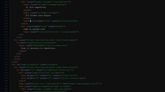 HTML Code Screen Glitch Distortion with Chromatic Scanlines and Power Off Flash Transition for Cyberpunk Film