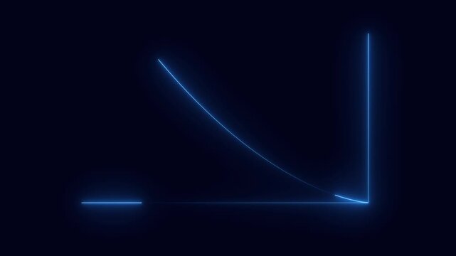 Geometric lines animation forms sharp architectural angles on dark. Minimalist cyberspace perspective contours shape geometric lines animation. Technology displays use lines.