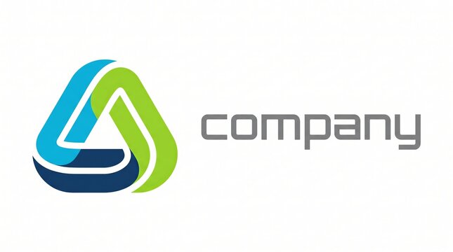Modern triangle logo design for corporate identity with business logo minimalist icon graphic design company logo business branding geometric shape abstract symbol branding marketing business