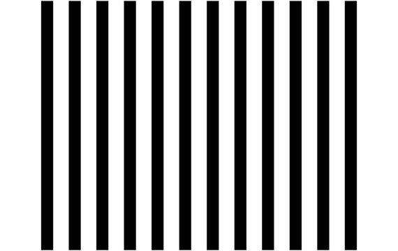 Black Vertical Parallel Lines Pattern Graphic Element Symbolizing Barcode Lines, Texture, and Stripe Border
