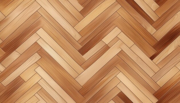 light oak herringbone hardwood floor pattern viewed from above seamless chevron style parquet with natural wood grain texture warm beige tones and smooth satin finish