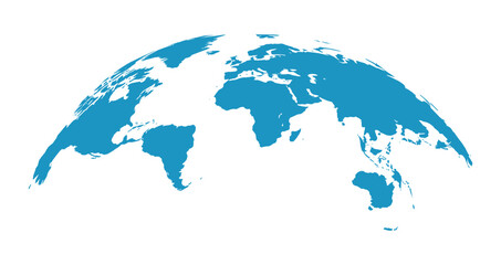 Fototapeta premium World Map Globe: A stylized representation of the Earth. global connection, international business, digital world, connection.