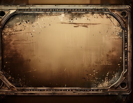 vintage analog film frame featuring dust texture and nostalgic media characteristics