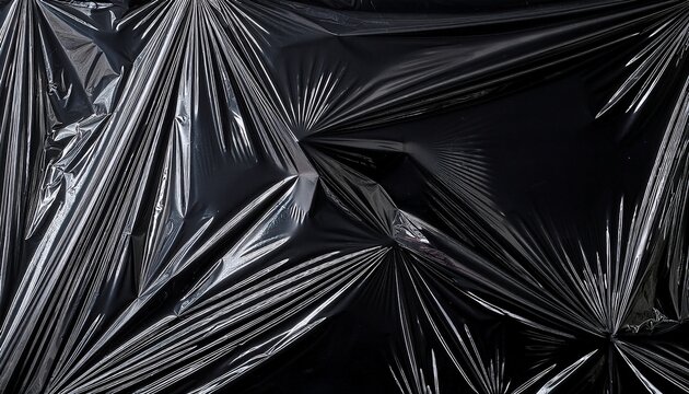 transparent crumpled plastic wrap scan texture effect overlay texture