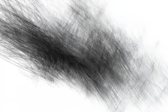 Black hand-drawn diagonal crosshatch texture background on white