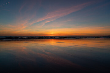 Fototapeta premium Golden Hour Beachscape