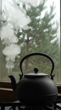 Embrace quietcation and decision detox. The wood stove's warm, flickering flames inspire serene tranquility, mindful calm, and deep, cozy relaxation at home